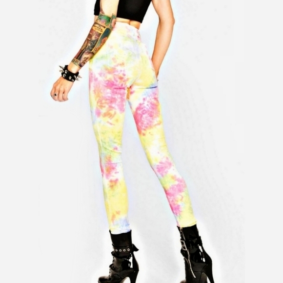 TRIPP NYC Tie-Dye Festival Pants | Skinny | Size 27 & 28 | NWT - Picture 6 of 16